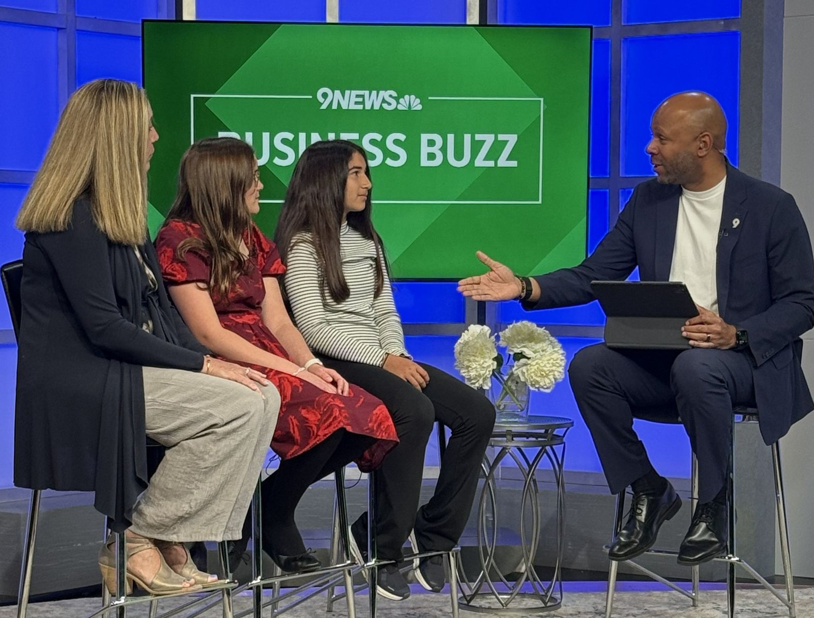 Colorado student winners interviewed on 9NEWS Business Buzz